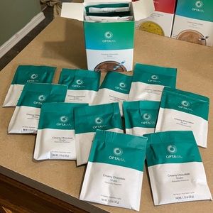 OPTAVIA chocolate shake 18 count exp:10/21